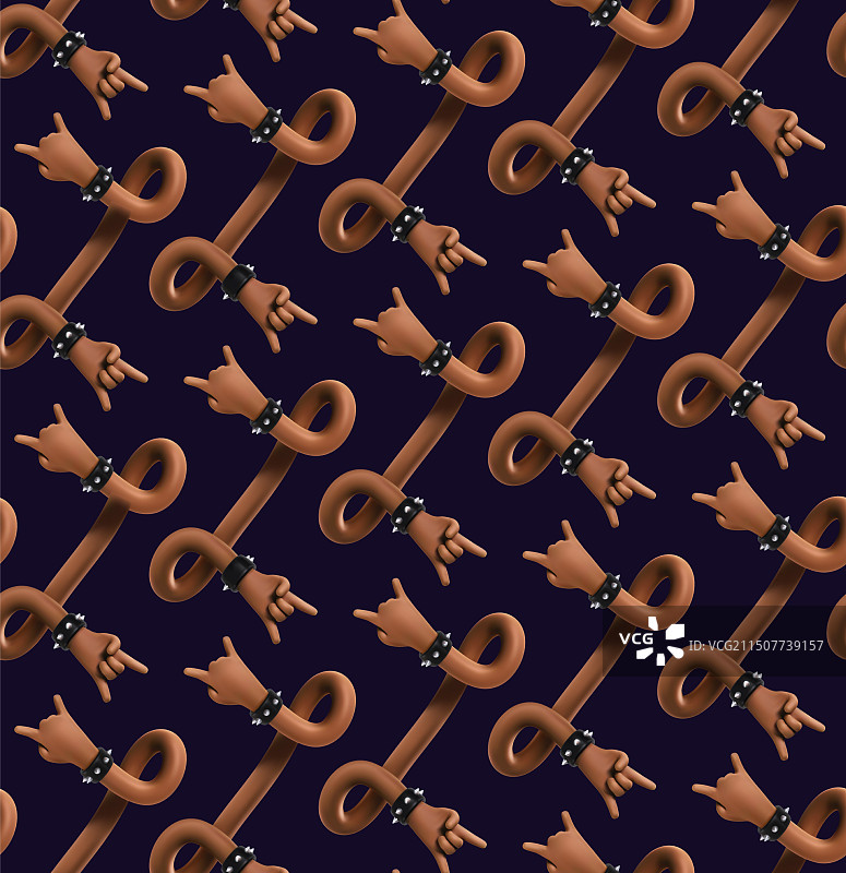 摇滚明星音乐无缝背景图片素材