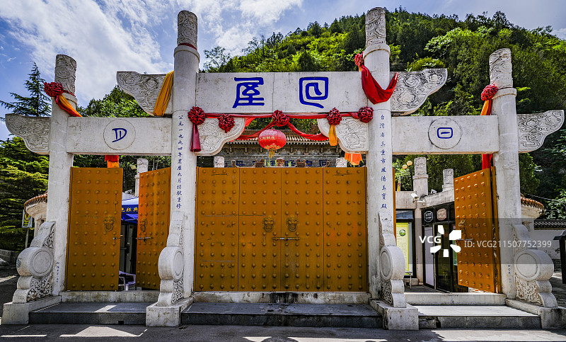 平凉市泾川县大云寺 ·王母宫图片素材