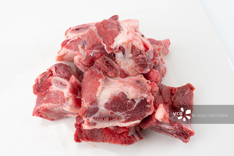 生鲜牛肋排图片素材
