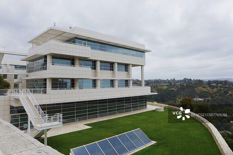 洛杉矶getty center图片素材