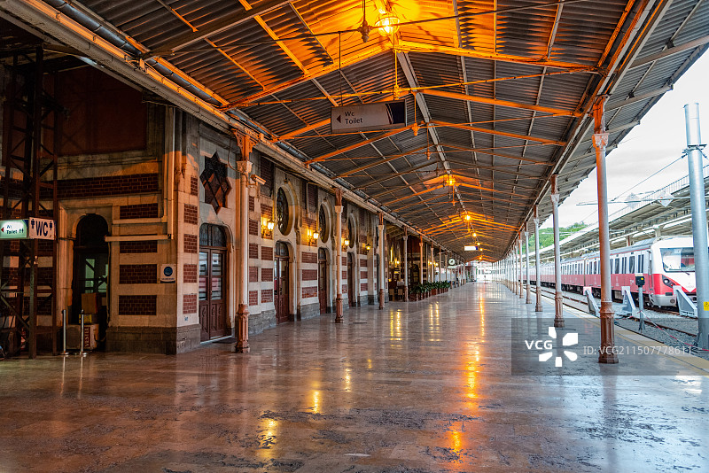 土耳其伊斯坦布尔-锡尔克吉火车站（东方快车）图片素材