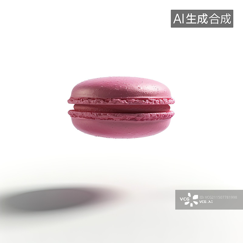 【AI数字艺术】美味的马卡龙甜点食品图片素材