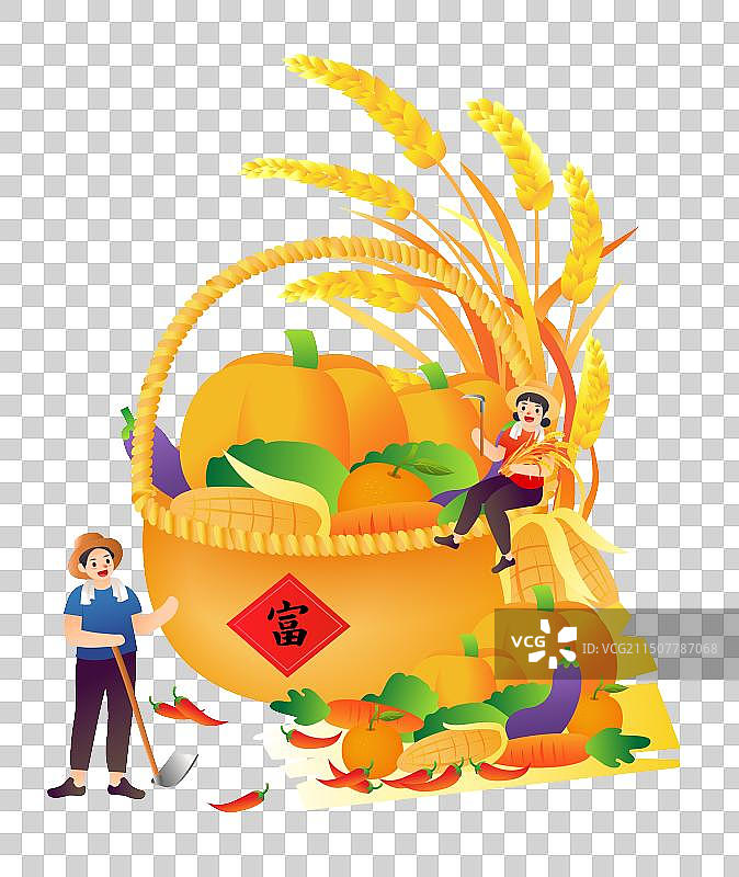 农作物大丰收图片素材