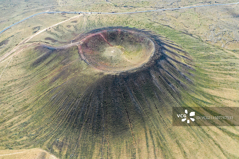 内蒙古乌兰哈达火山图片素材
