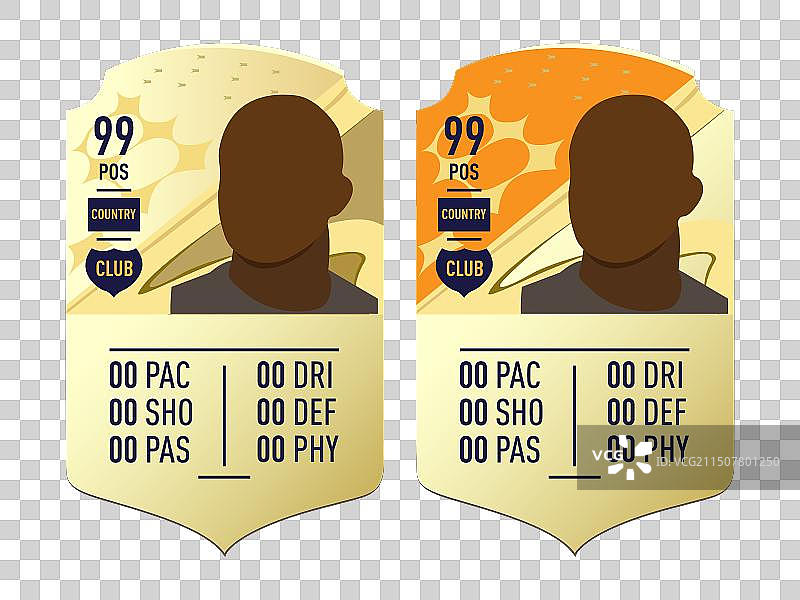 FUT卡片-FIFA终极球队定制卡图片素材