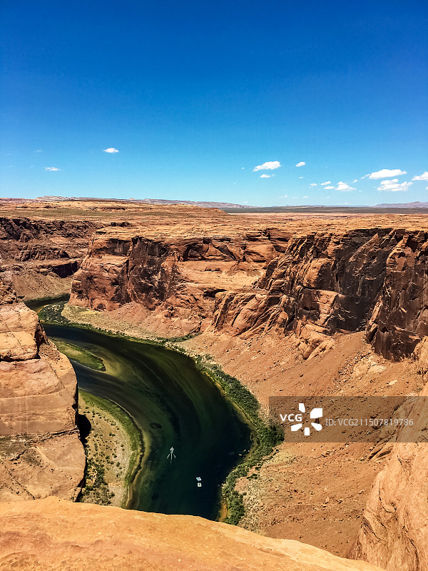 美国亚利桑那州科罗拉多大峡谷马蹄湾图片素材