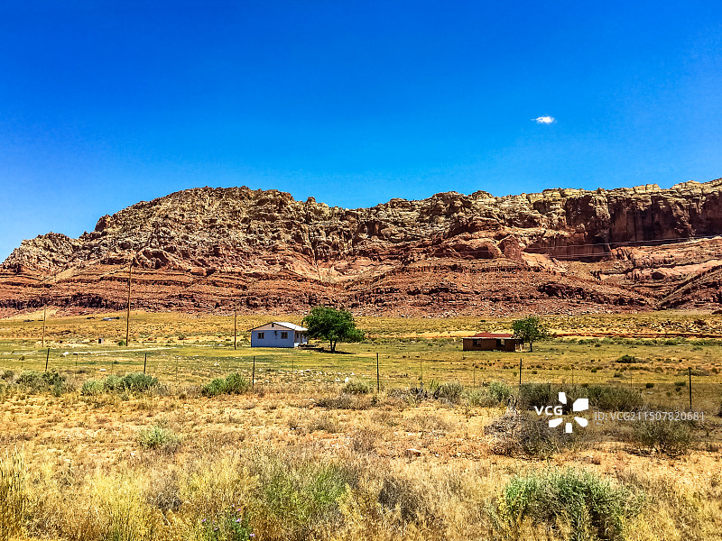 美国亚利桑那州的印第安保留地图片素材