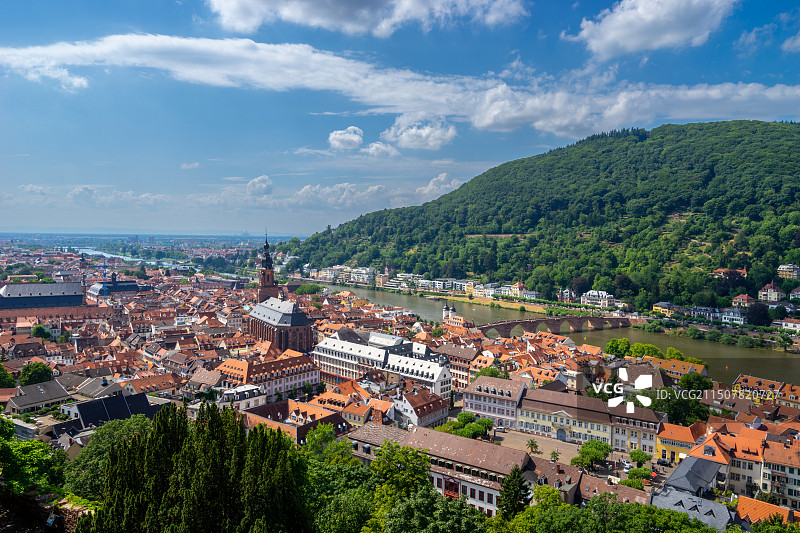 德国海德堡市图片素材