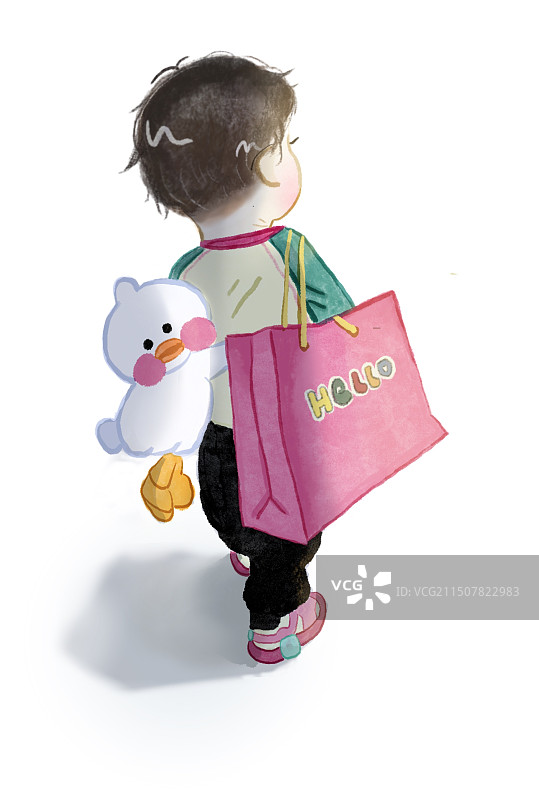 离家出走小孩图片素材