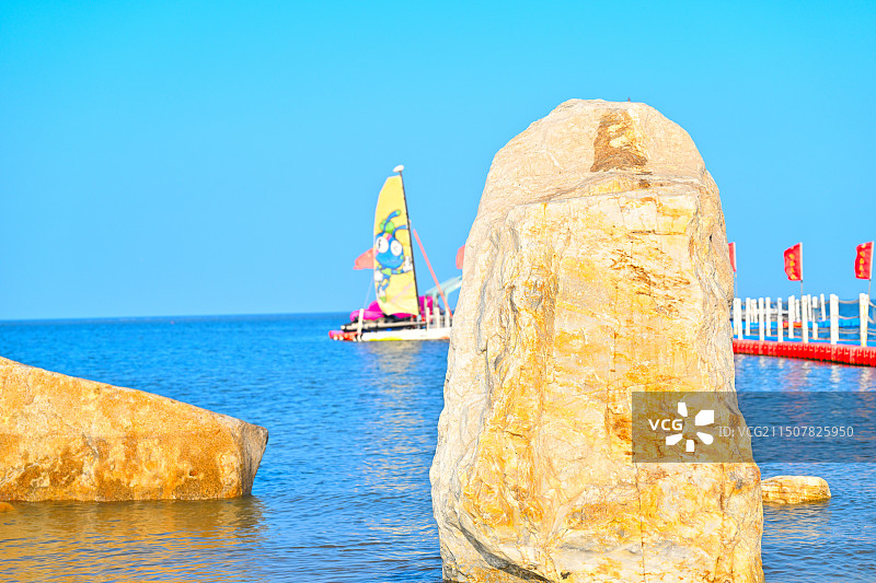 天津东疆湾景区图片素材