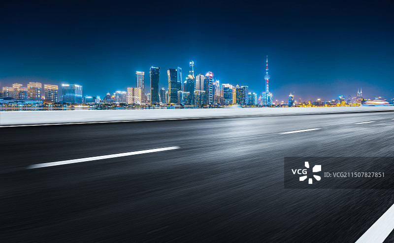 上海城市路面图片素材