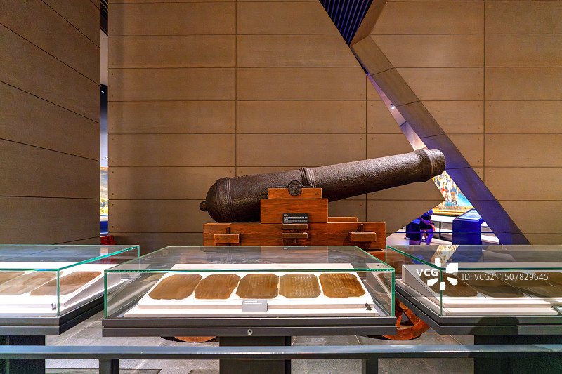 广东省东莞虎门海战博物馆鸦片战争博物馆虎门林则徐纪念馆图片素材