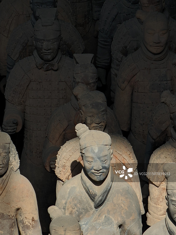 西安秦始皇陵兵马俑图片素材