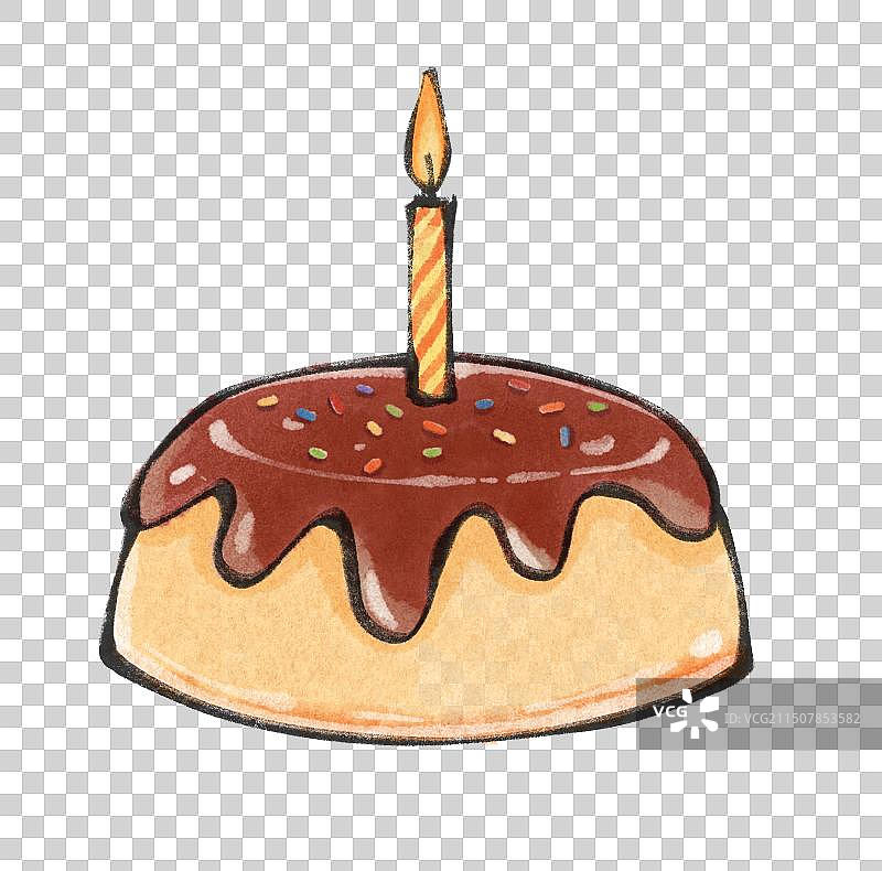 蛋糕插画图片素材