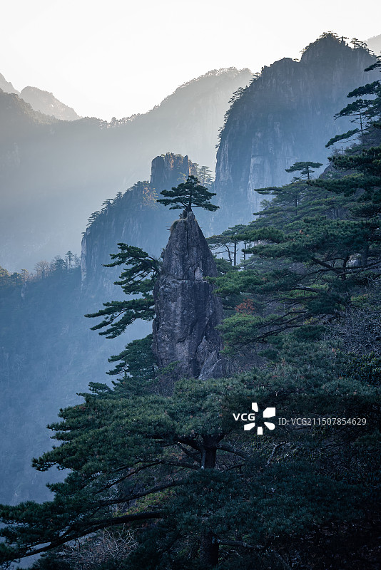 黄山自然风光图片素材