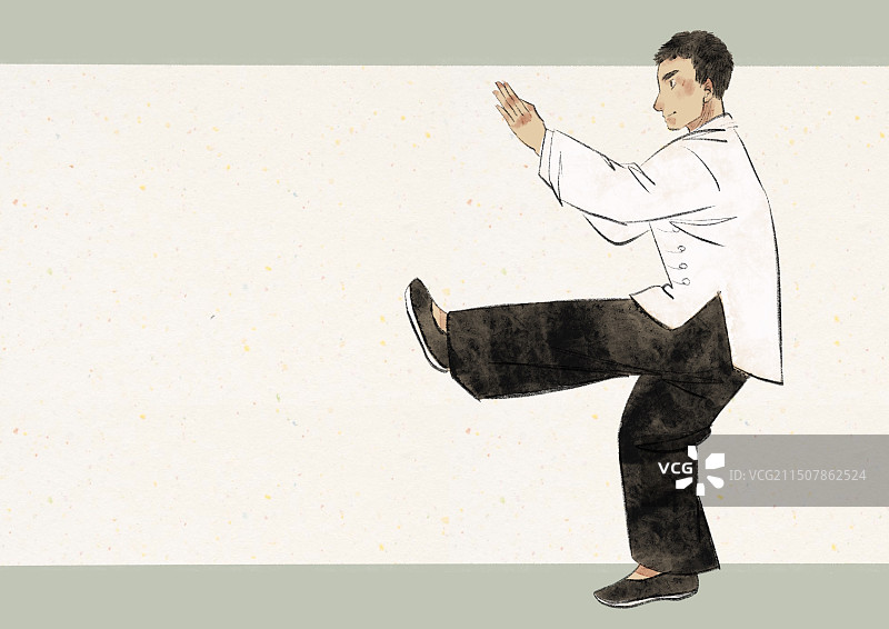 河北沧州武术-戳脚图片素材