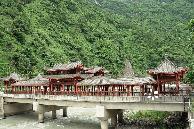 雅安熊猫古城景区图片素材