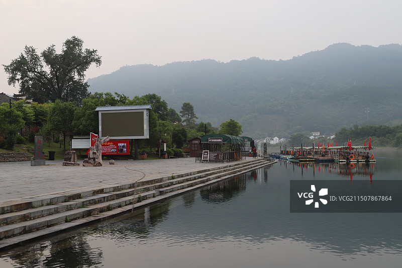 宣城泾县桃花潭景区图片素材