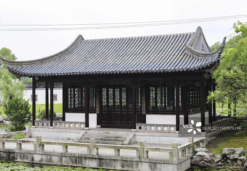 苏州常熟市梅李聚沙园景区图片素材