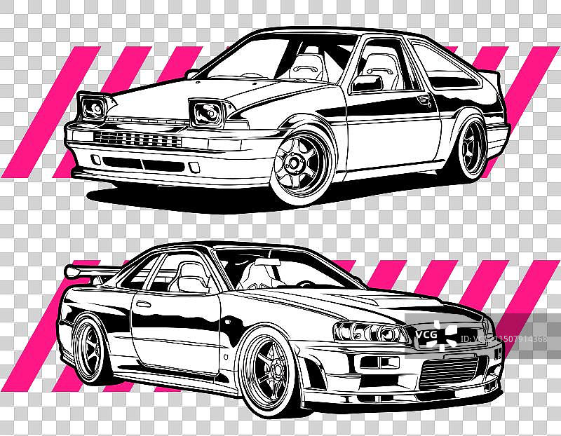 漂移赛车图片素材