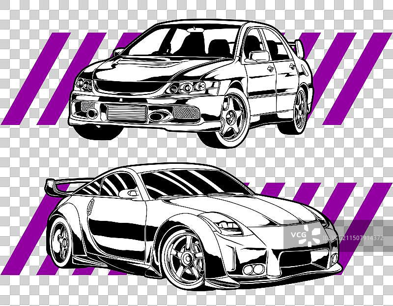 漂移赛车图片素材