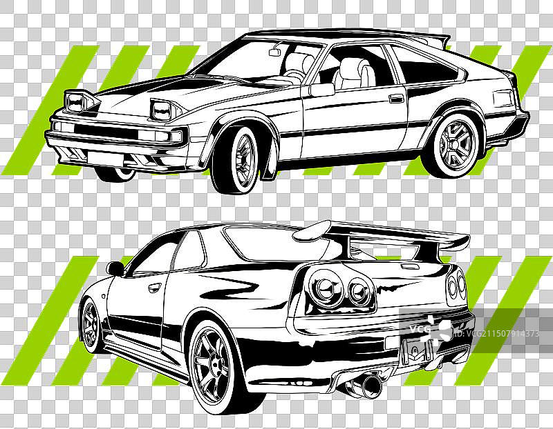 漂移赛车图片素材