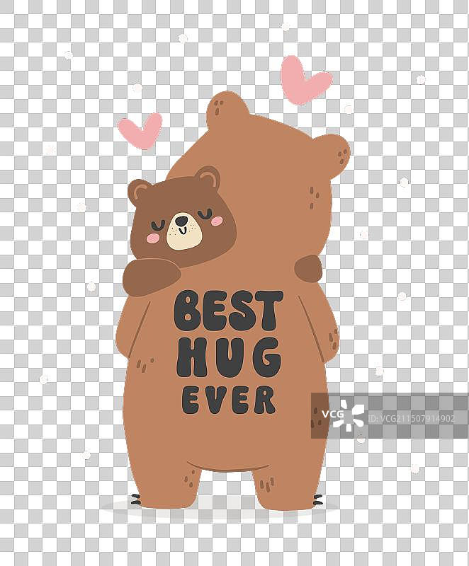 父亲节小熊图片素材