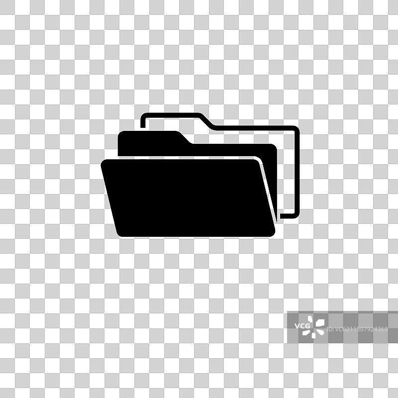 文件资料存储扁平图标图片素材