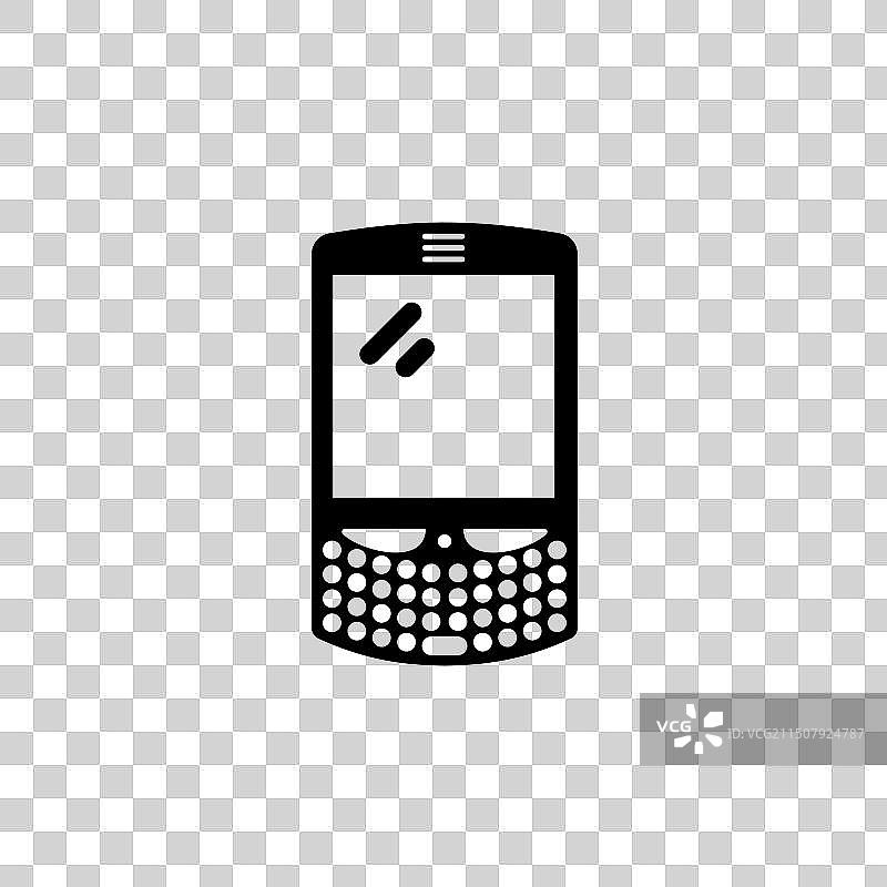 智能通讯器PDA扁平图标图片素材