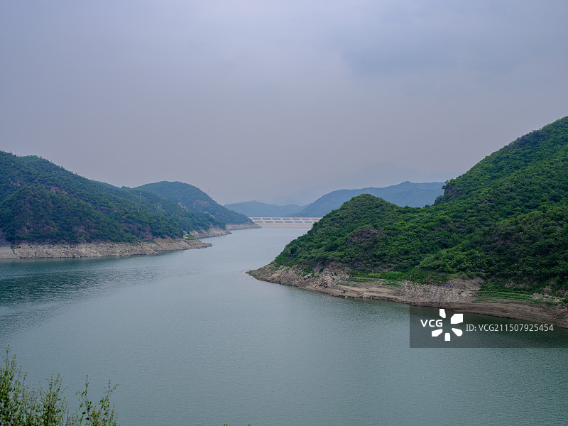 斋堂水库图片素材