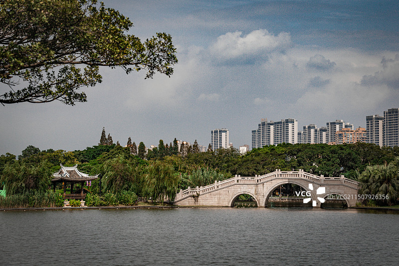 温州江心屿景区图片素材