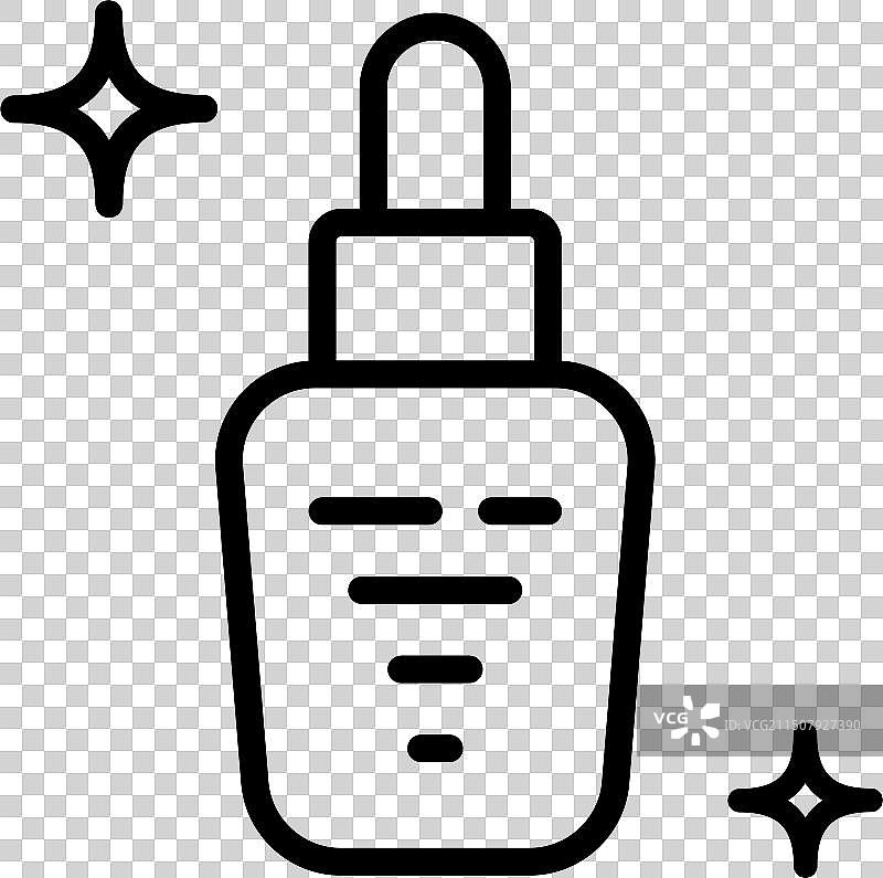 改善黑眼圈和浮肿的眼部精华液图片素材