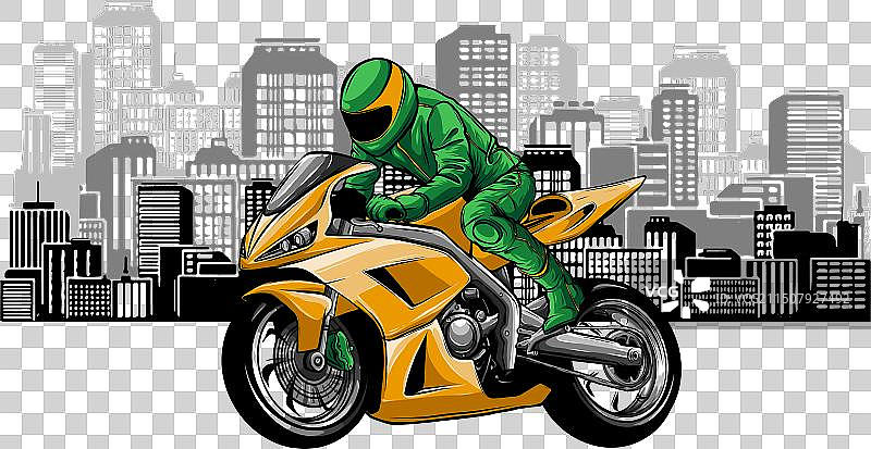 疾驰的赛车图片素材