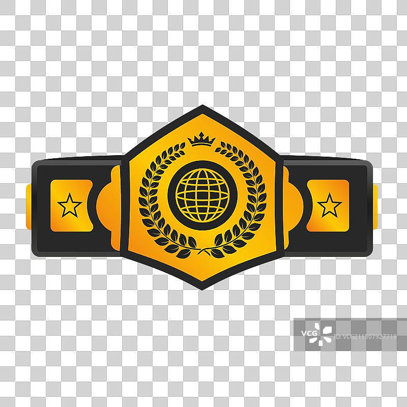 武术世界冠军腰带图案图片素材