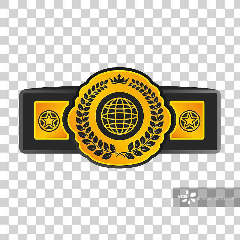 武术世界冠军腰带图案图片素材