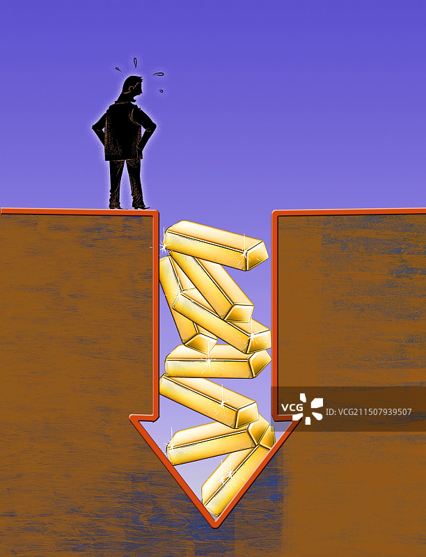 黄金，价格，下跌，金融，金条图片素材