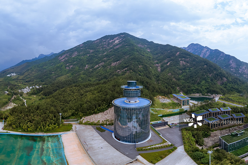 航拍安徽黄山市东黄山风光图片素材