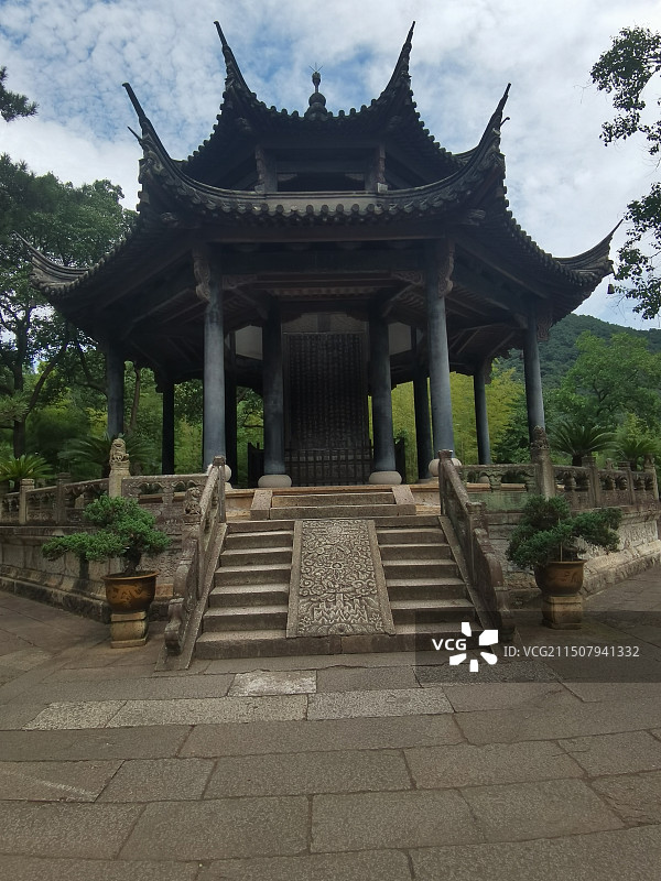 绍兴兰亭御碑亭图片素材