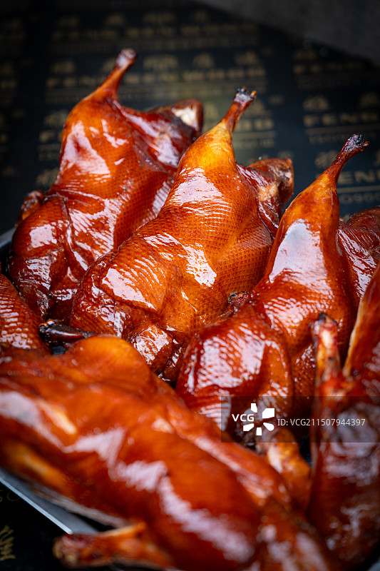 南京现烤烤鸭图片素材