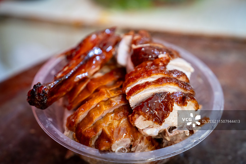 南京现烤烤鸭图片素材