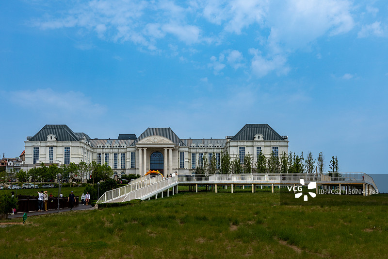 海滨别墅图片素材