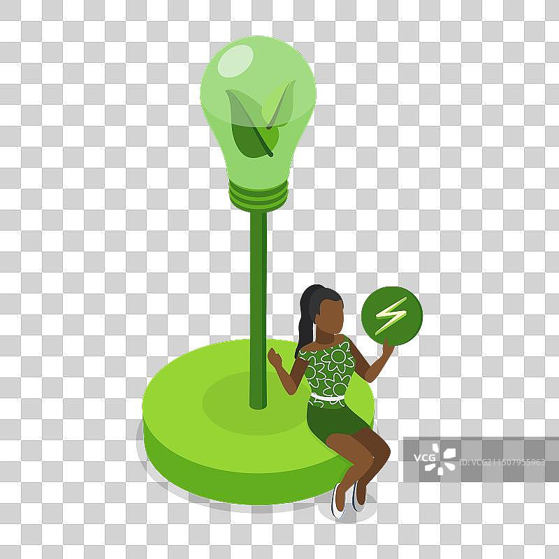 3D 2.5D扁平气候图片素材