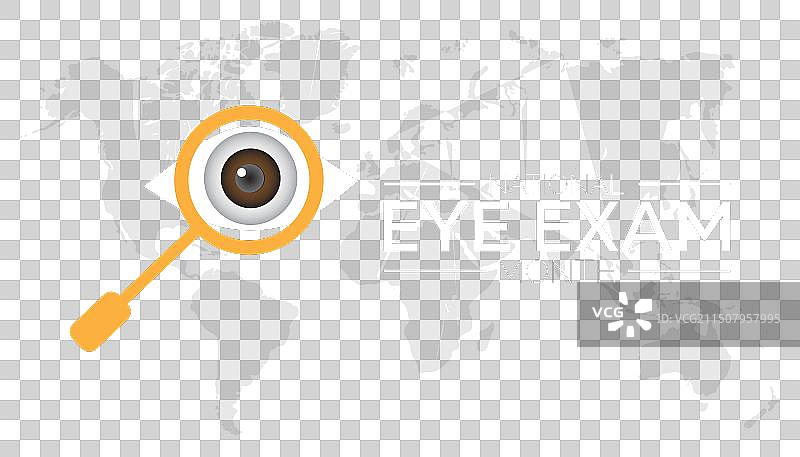 全国眼睛检查月图片素材