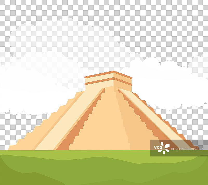 奇琴伊察玛雅金字塔图片素材