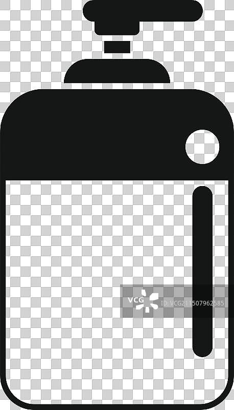 黑白液体图片素材