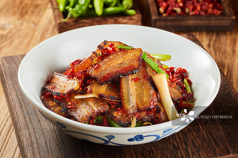 湘西土腊肉图片素材