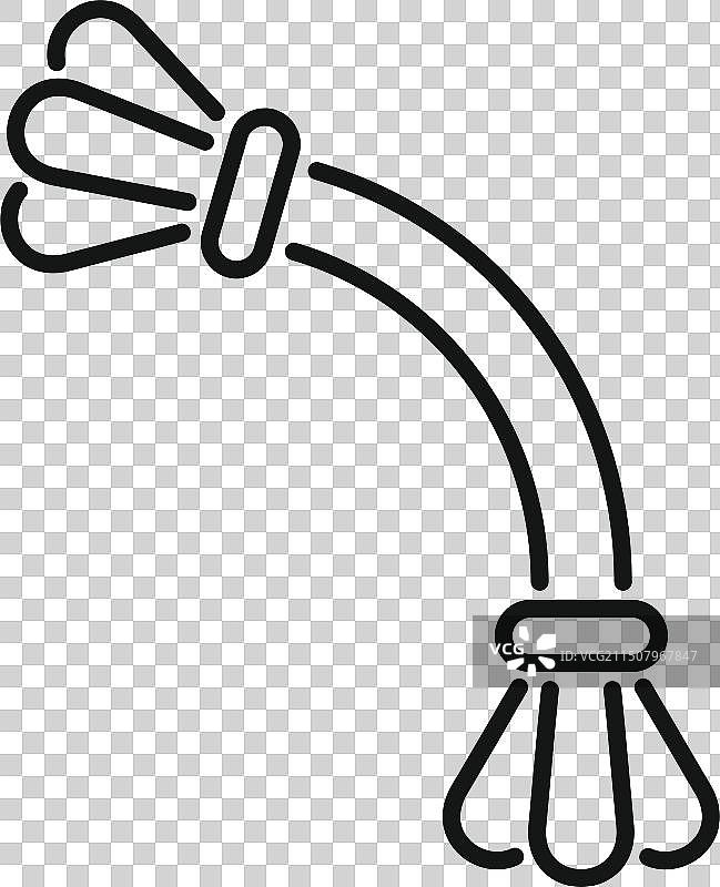 水管图标轮廓图片素材