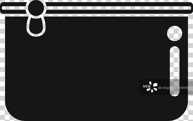 黑白化妆包图标图片素材