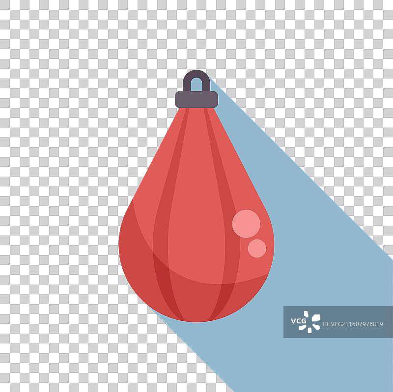 扁平风格拳击沙袋图标设计图片素材