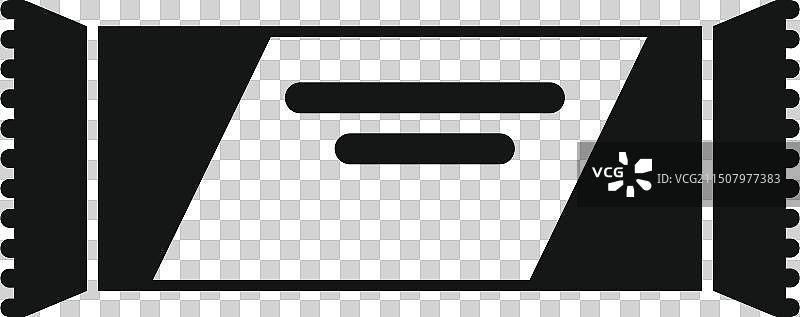 密封零食包装黑色图标图片素材